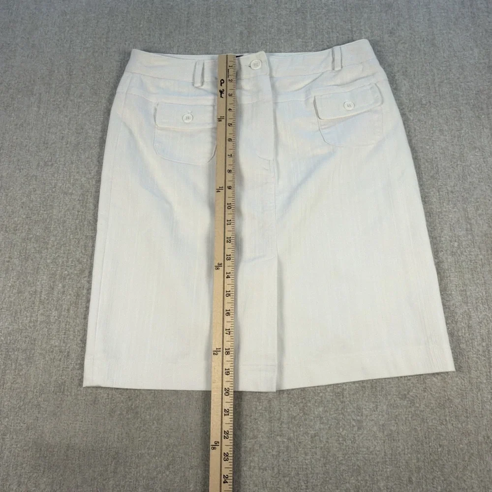 IDAO white denim
